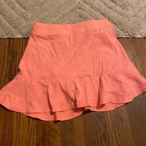 Girls coral skirt